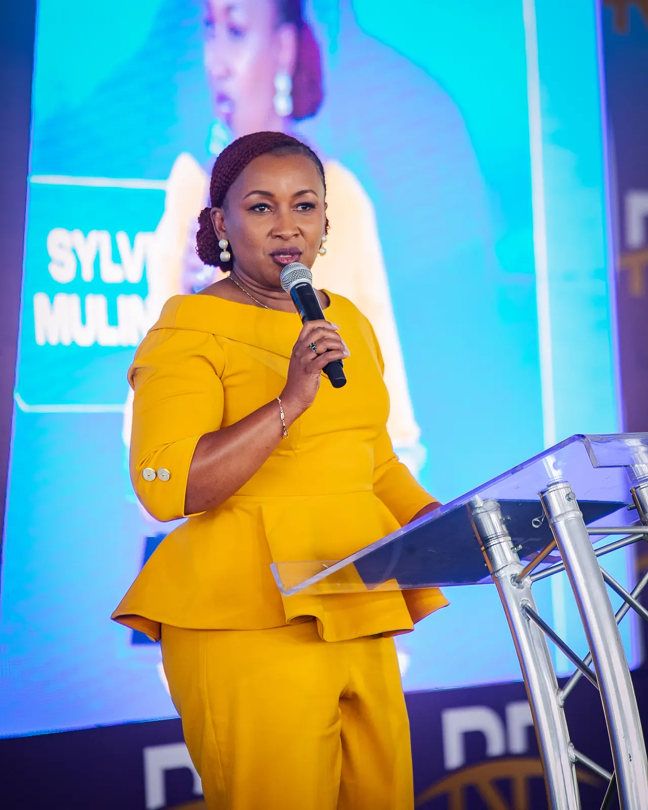 Sylvia Mulinge addressing the Business Forum 2025