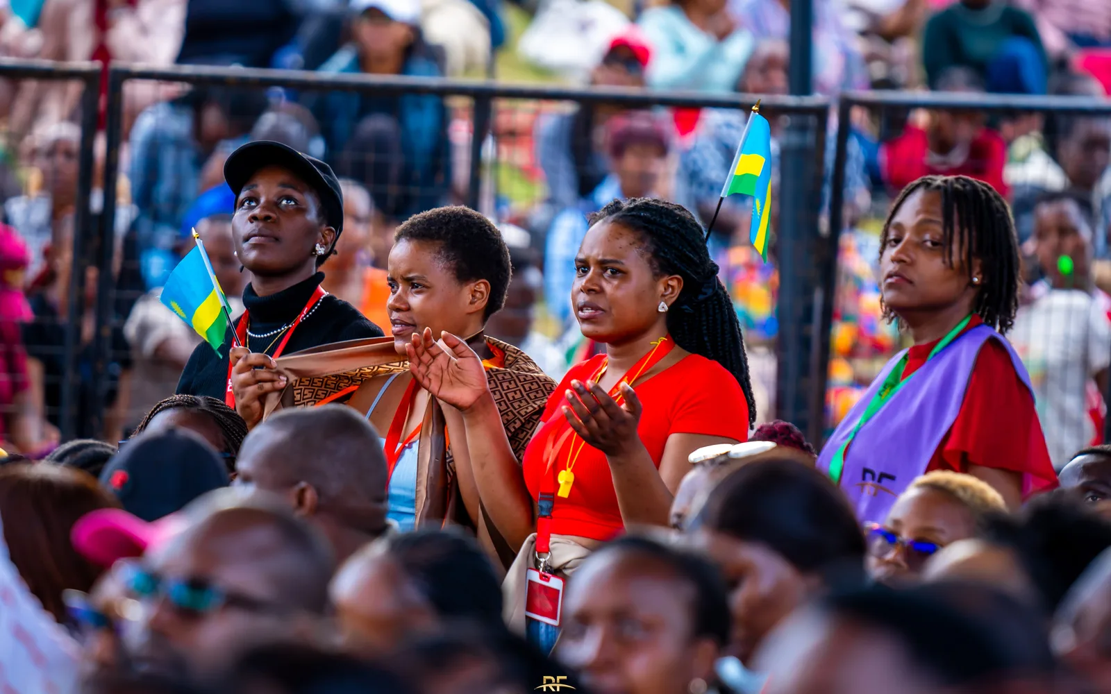 The crowd at Uhuru Park during the Day 3 afternoon session