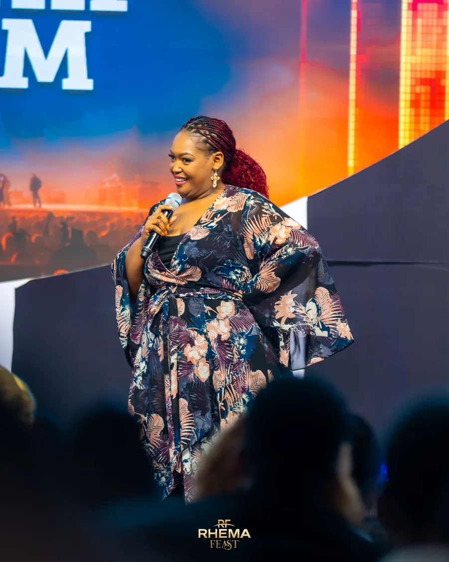 Ntokozo Mbambo ministering at the Worship Forum