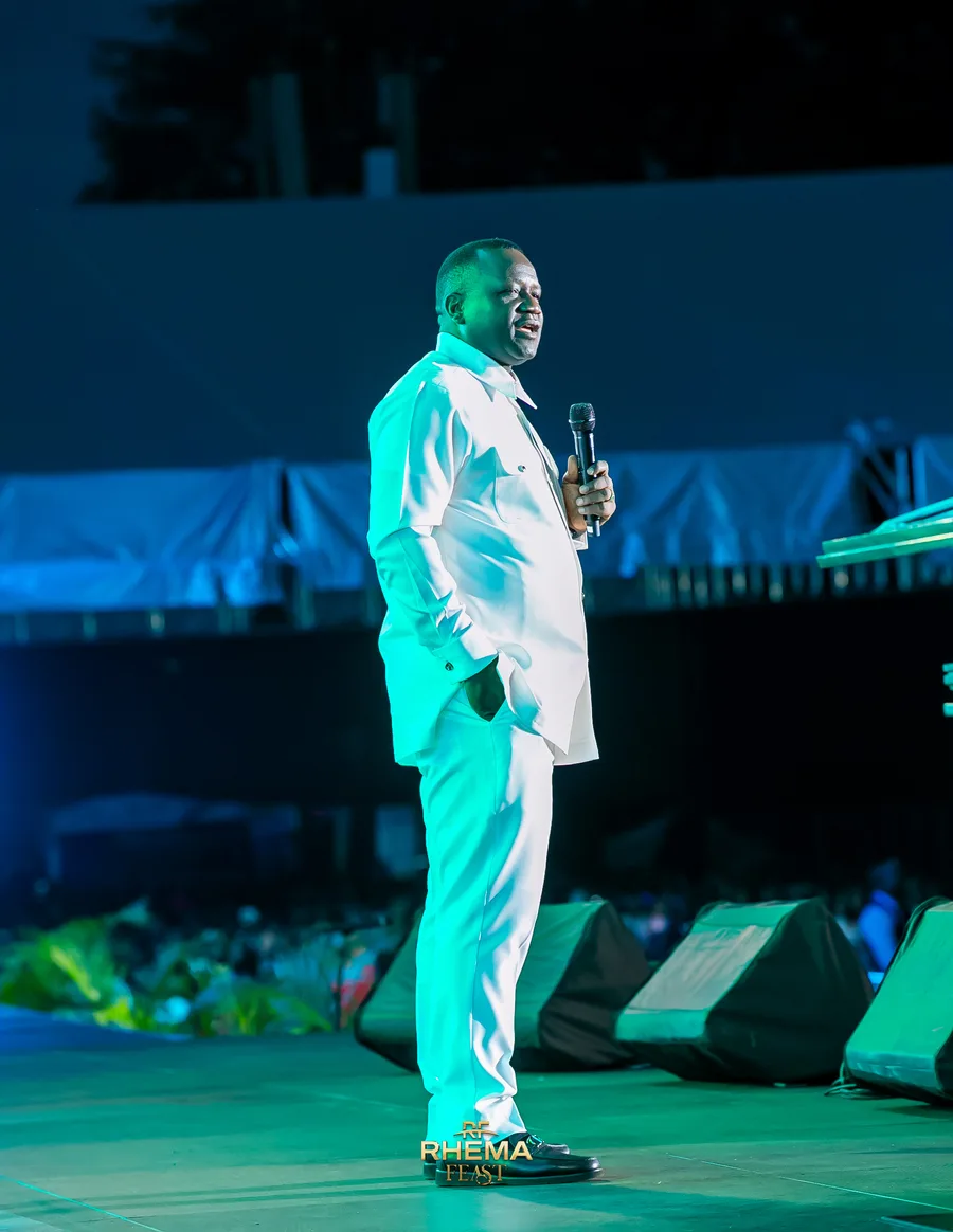 Dr. David Ogbueli on the open stage on Day 5